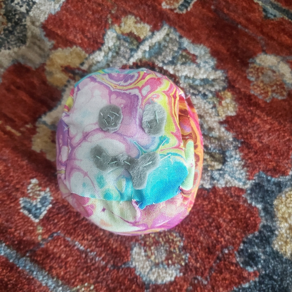 Handmade SlimeCube - watercolor silly